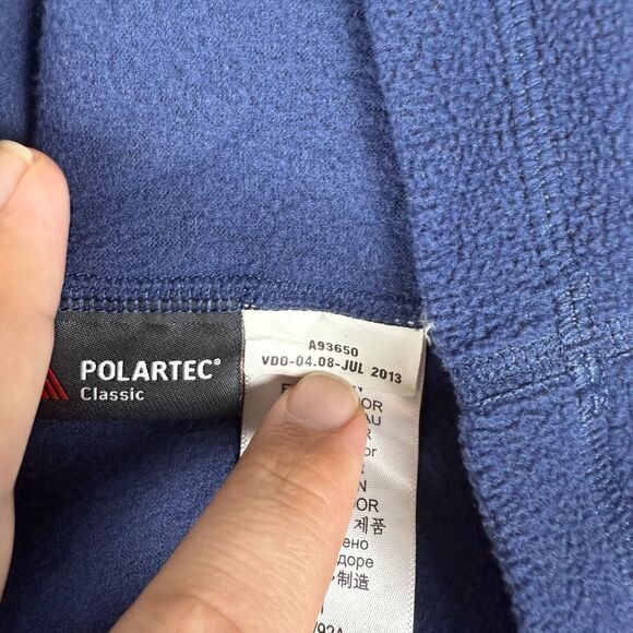 Marmot Polartec Navy Blue Half Zip - Men’s M - Picture 11 of 12